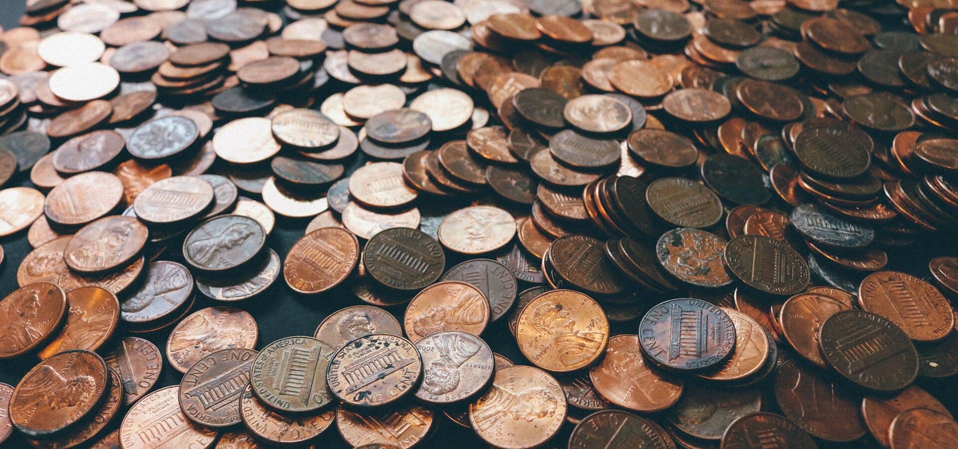 Dinero en monedas