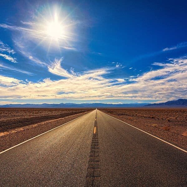 Carretera en el desierto