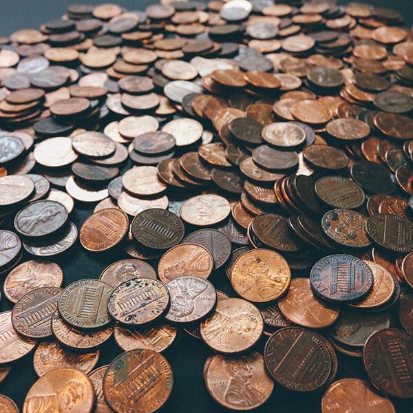 Dinero en monedas